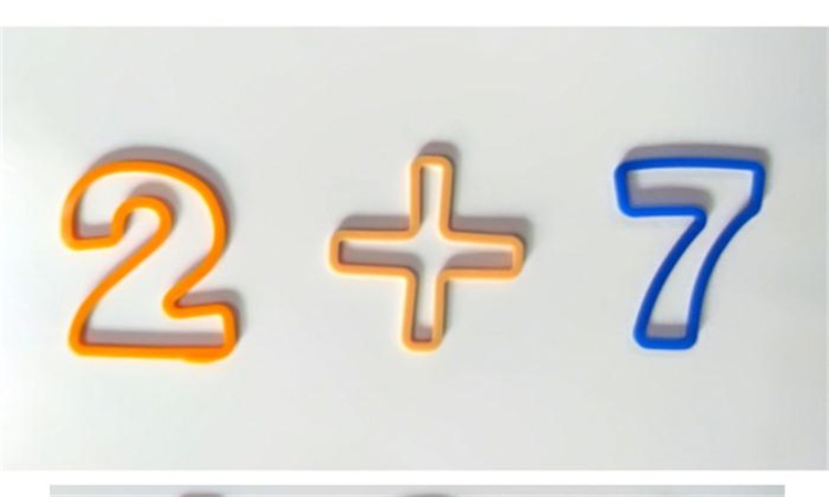 硅胶数字橡皮筋